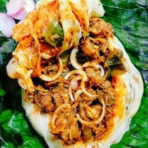 Chicken Kizhi Parotta