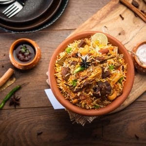 Goat Biryani Combo