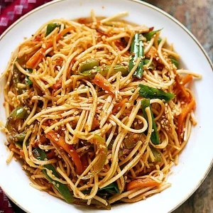 Schezwan Veg Noodles