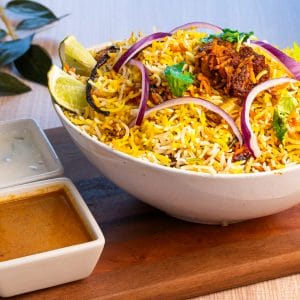 Hyderabadi Lamb Biryani