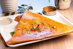 Mysore Schezwan Plain Dosa