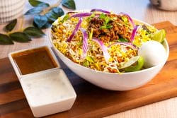 Tava Sukka Chicken Biryani (boneless)